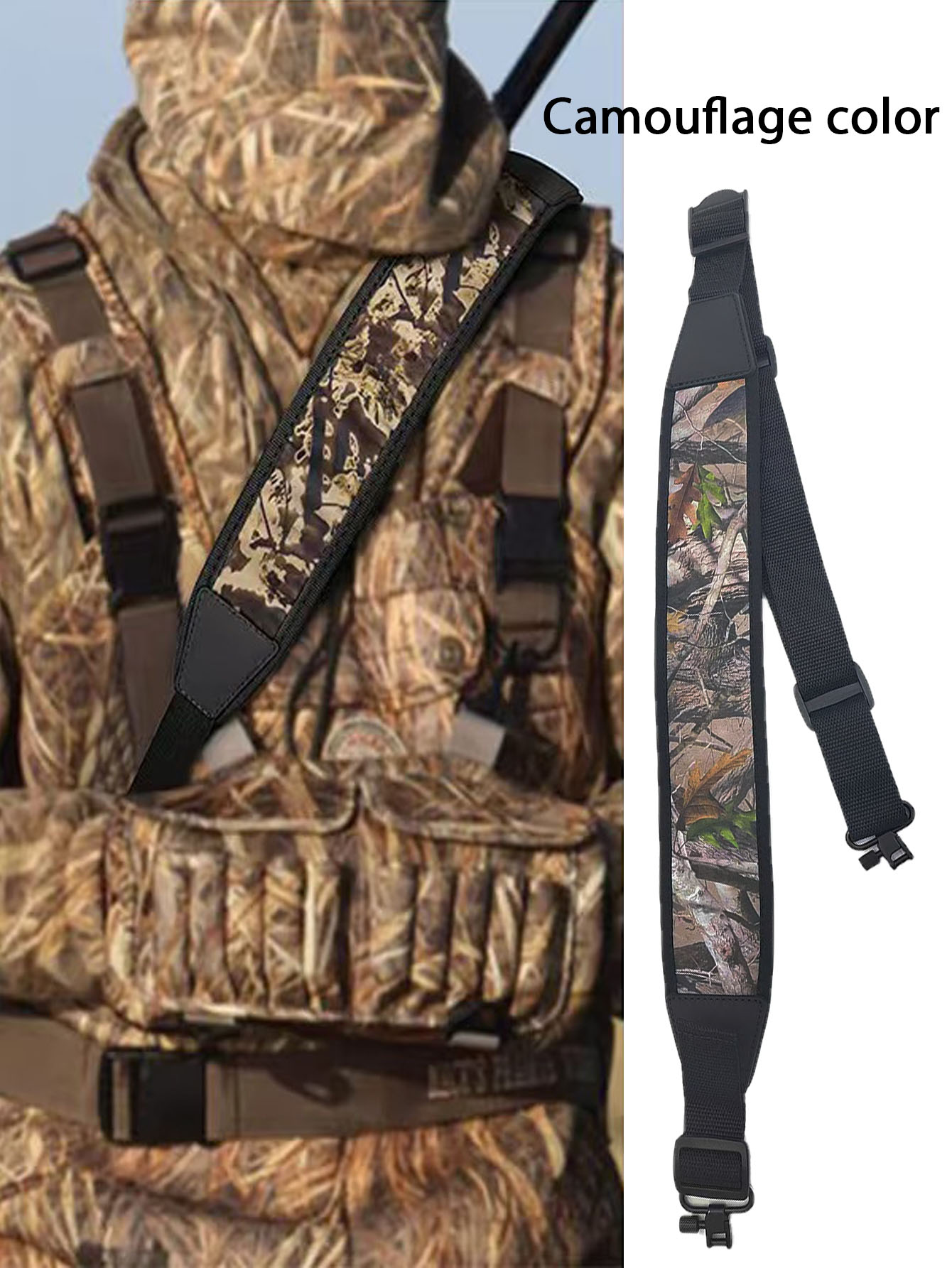 Hunting Outdoor - Tracolla da Caccia Multifunzionale, Cintura Tattica