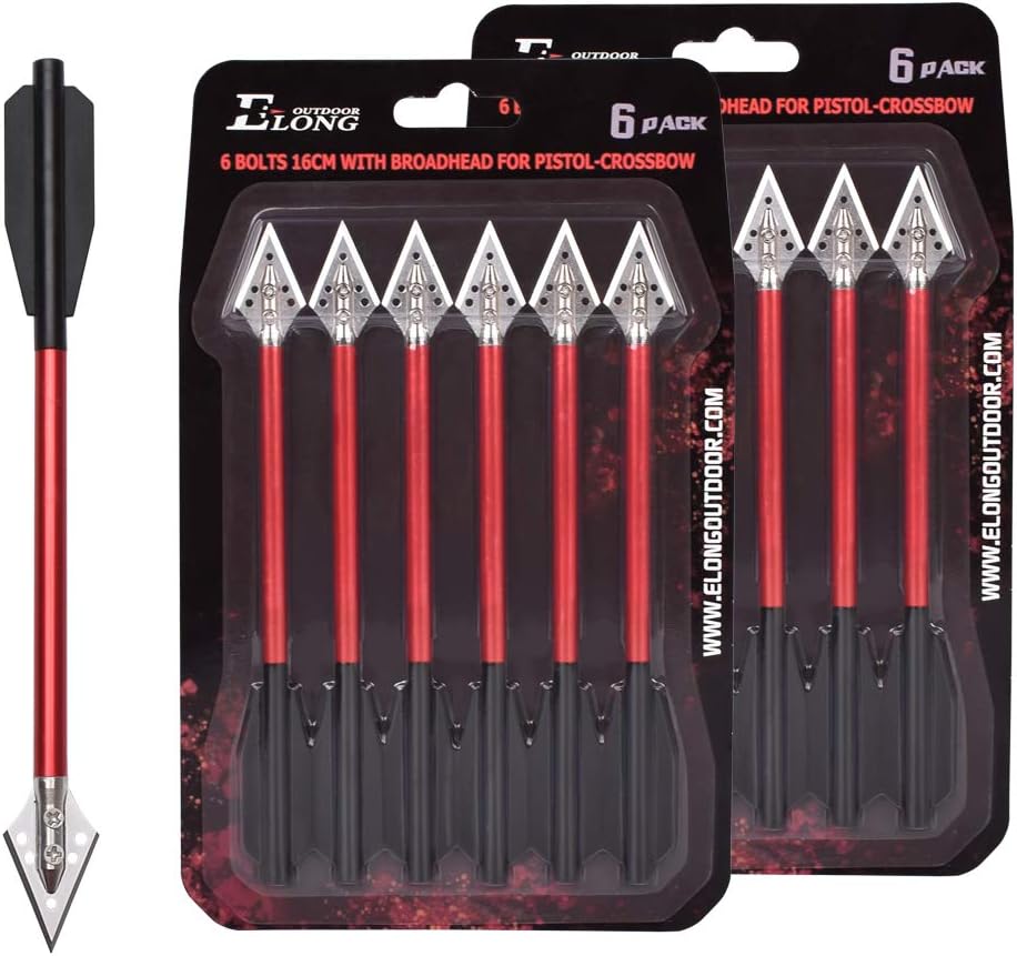 Crossbow Bolt Broadhead - Bulloni per balestra in alluminio Frecce