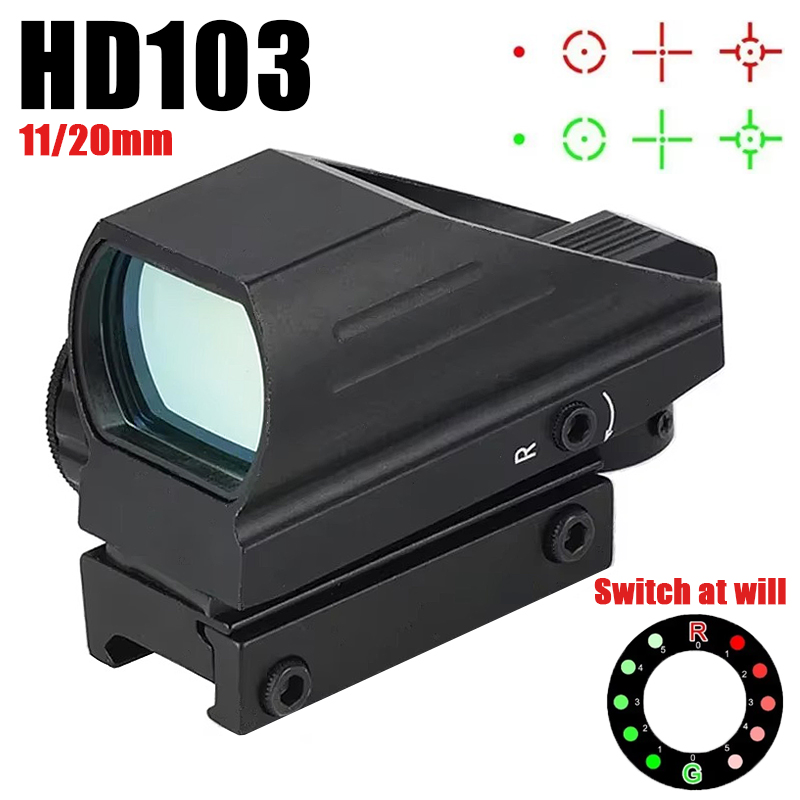 Outdoor Hunting Range - Tattico HD103 Rosso Verde Punto 4