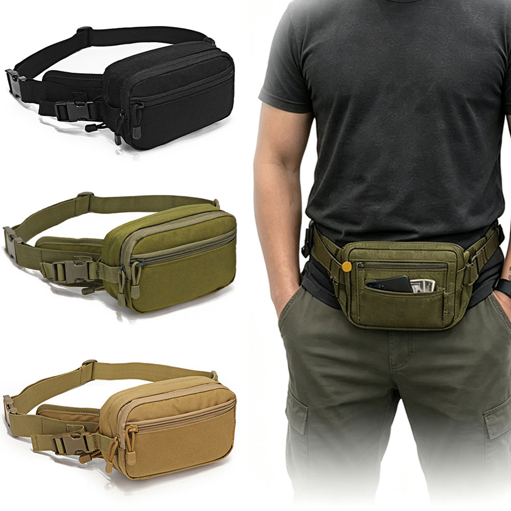 Outdoor Hunting Fabric - Borsa a Tracolla Tattica in Tessuto