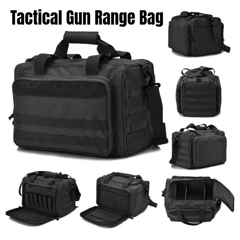 Outdoor Hunting Range - Borsa Tattica per Fucile da Tiro,