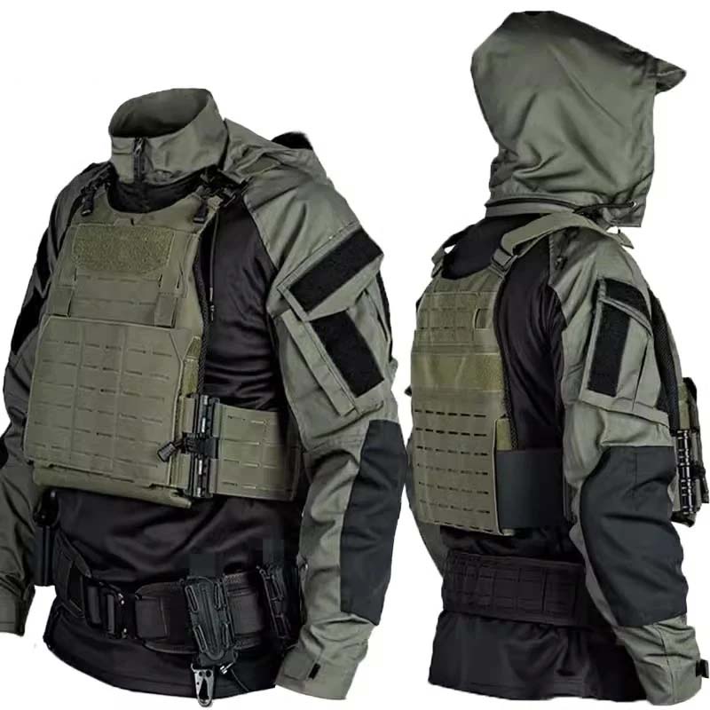 Hunting Outdoor - Set Camicia e Pantaloni Tattici CP