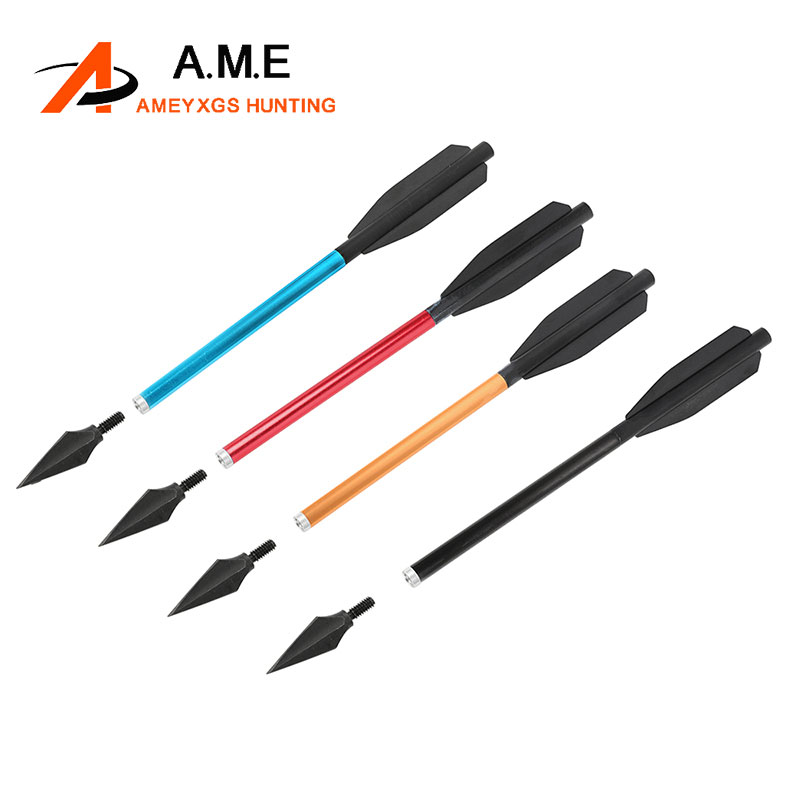 Crossbow Bolt Broadhead - 6/12 pezzi freccia in alluminio balestra