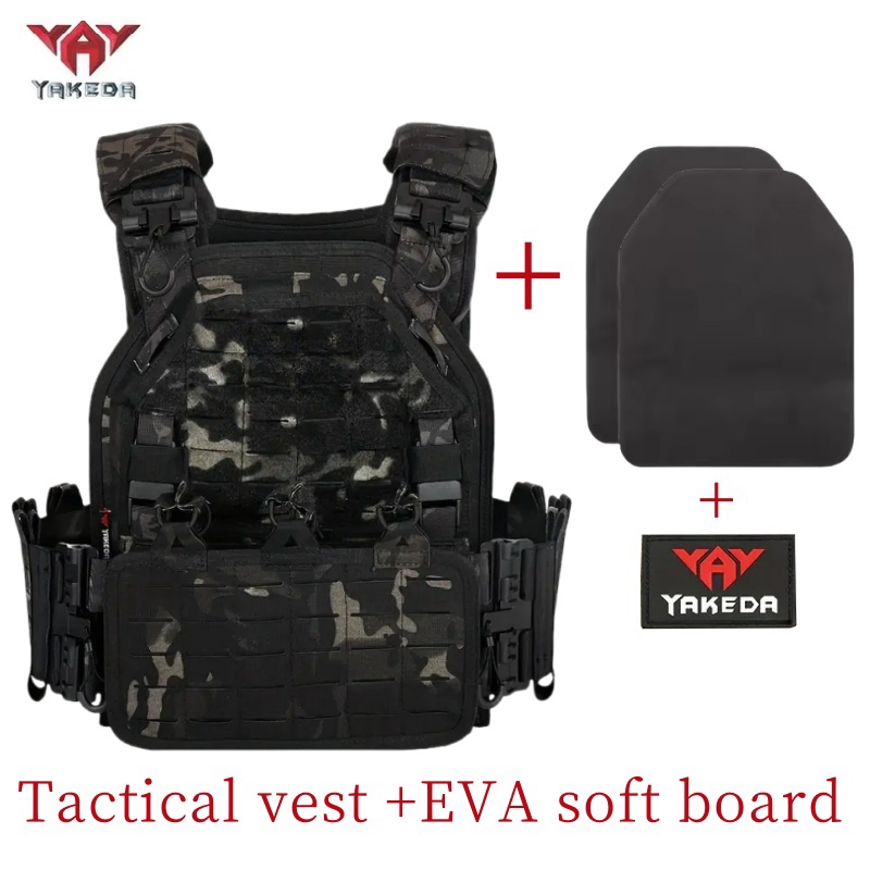 Hunting Outdoor Gear - Gilet Tattico YAKEDA 6094 a Sgancio