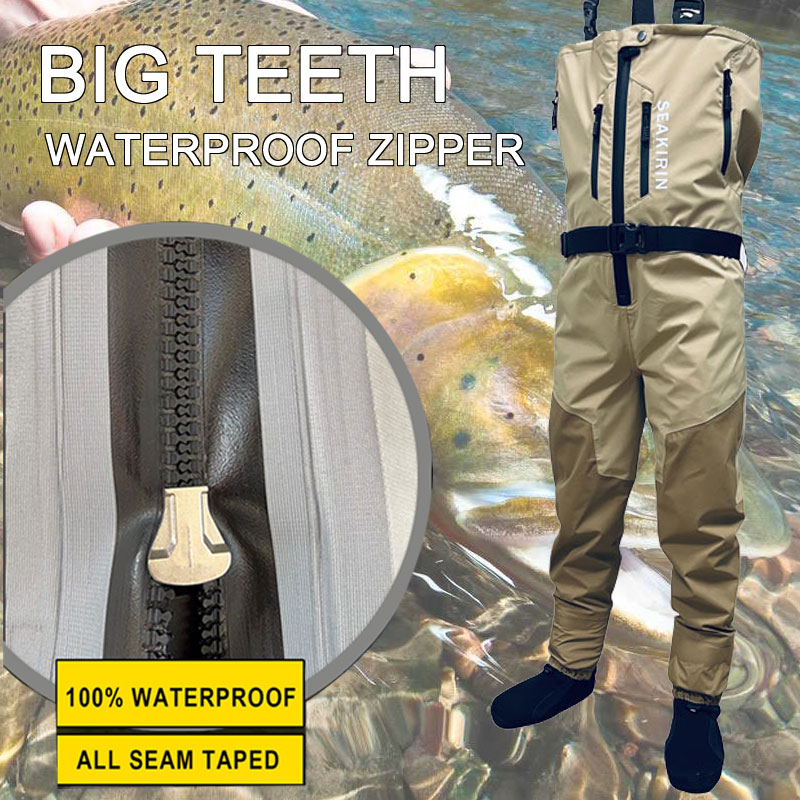 Trampolieri da pesca sul petto - Fishing Waders Breathable recensione e prezzo