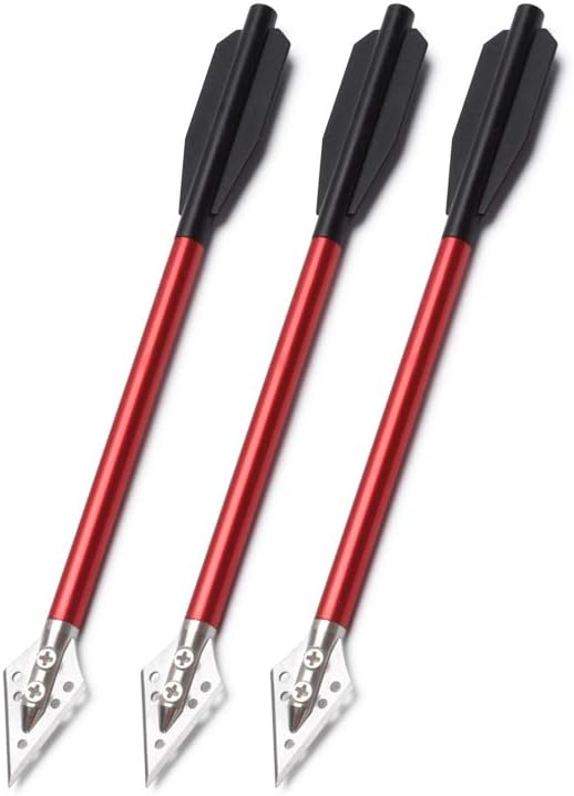 Bulloni per balestra in allumi - Crossbow Bolt Broadhead recensione e prezzo