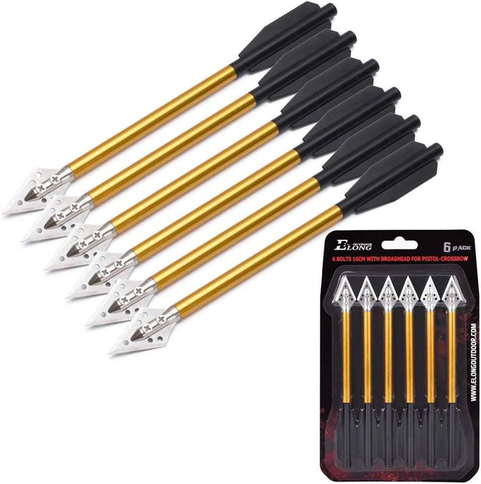 Bulloni per balestra in allumi - Crossbow Bolt Broadhead recensione e prezzo