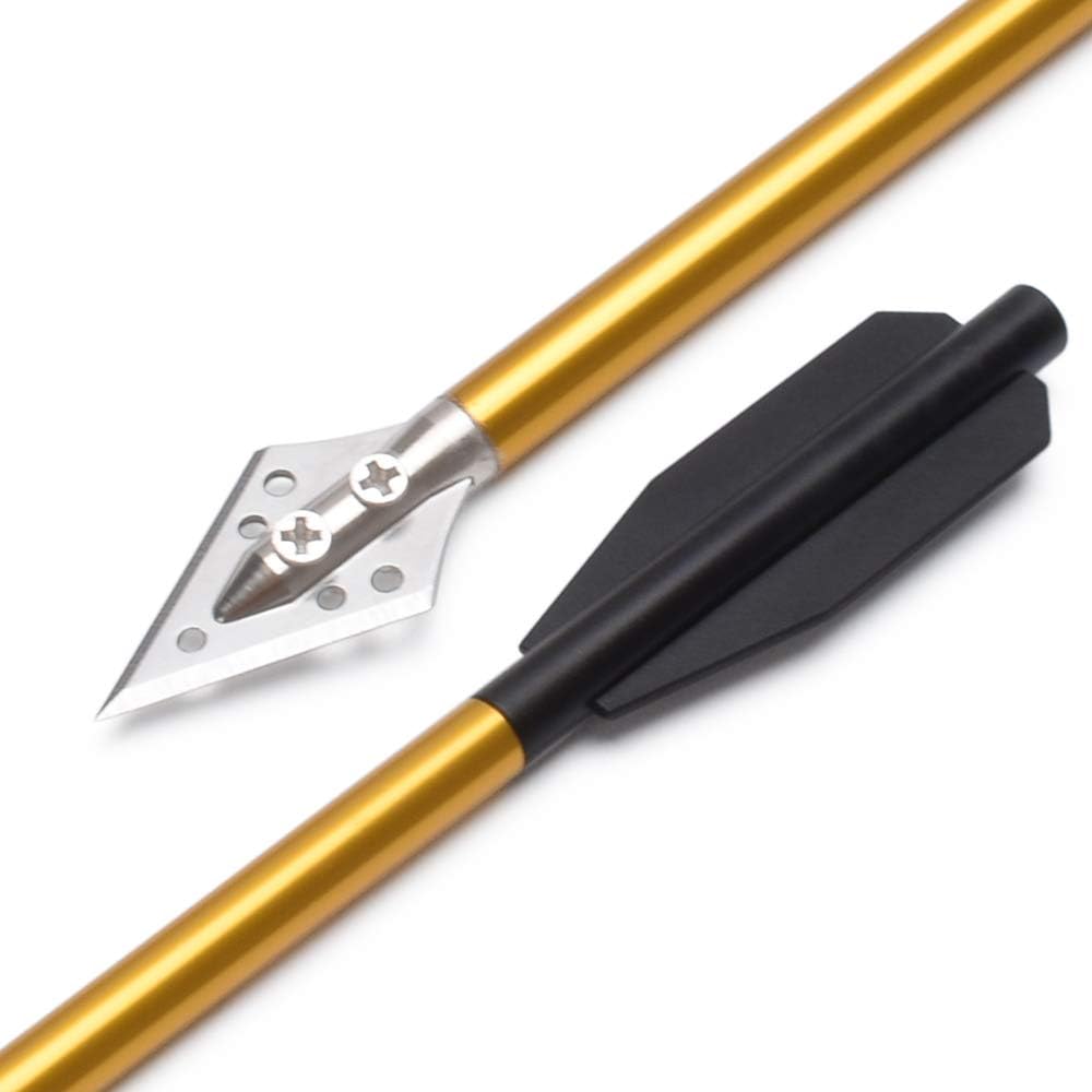 Bulloni per balestra in allumi - Crossbow Bolt Broadhead recensione e prezzo
