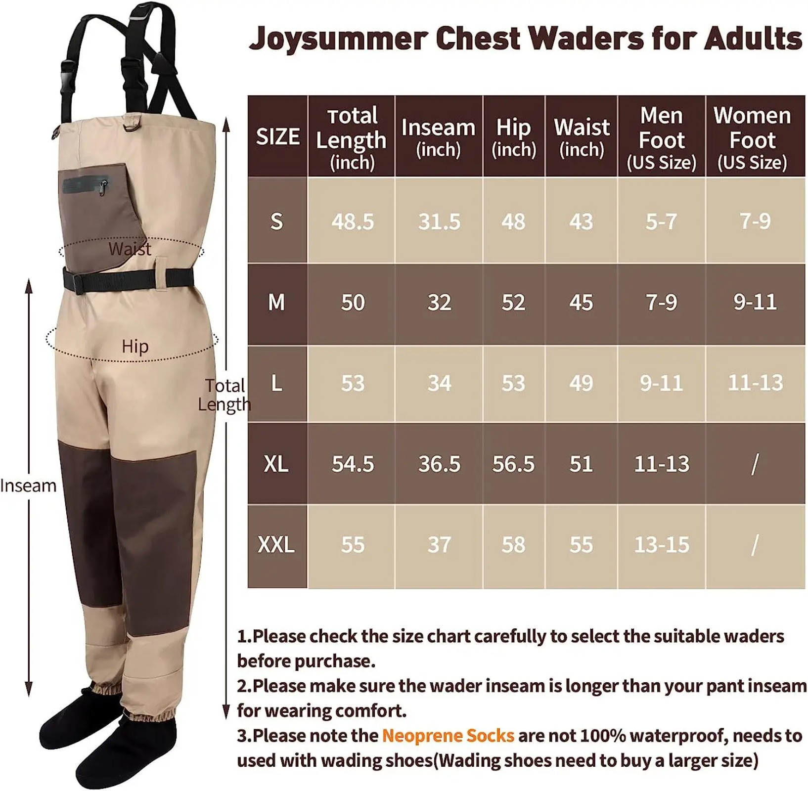 Goture Waders da Pesca a Mosca - Fishing Waders Breathable recensione e prezzo