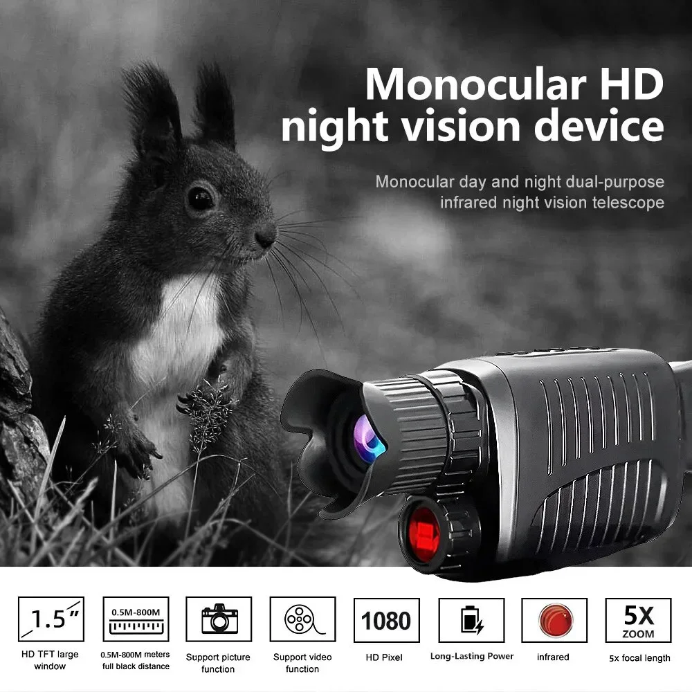 Visione notturna monoculare HD - Outdoor Hunting Range recensione e prezzo