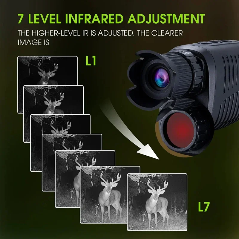 Visione notturna monoculare HD - Outdoor Hunting Range recensione e prezzo