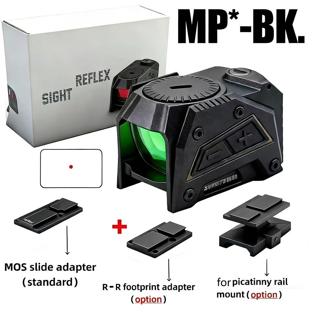 Mirino Red Dot Tattico MP* 1X1 - Outdoor Hunting Range recensione e prezzo