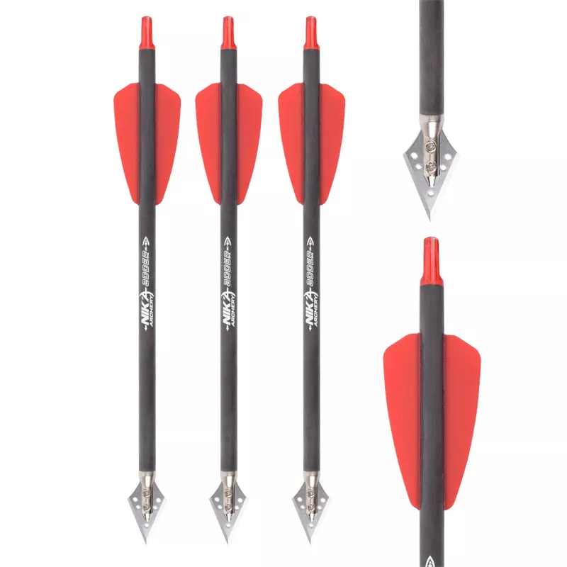 Bulloni per balestra da 3-6 pe - Crossbow Bolt Broadhead recensione e prezzo