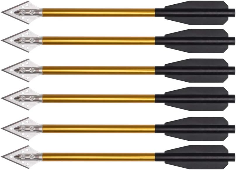 Bulloni per balestra in allumi - Crossbow Bolt Broadhead recensione e prezzo