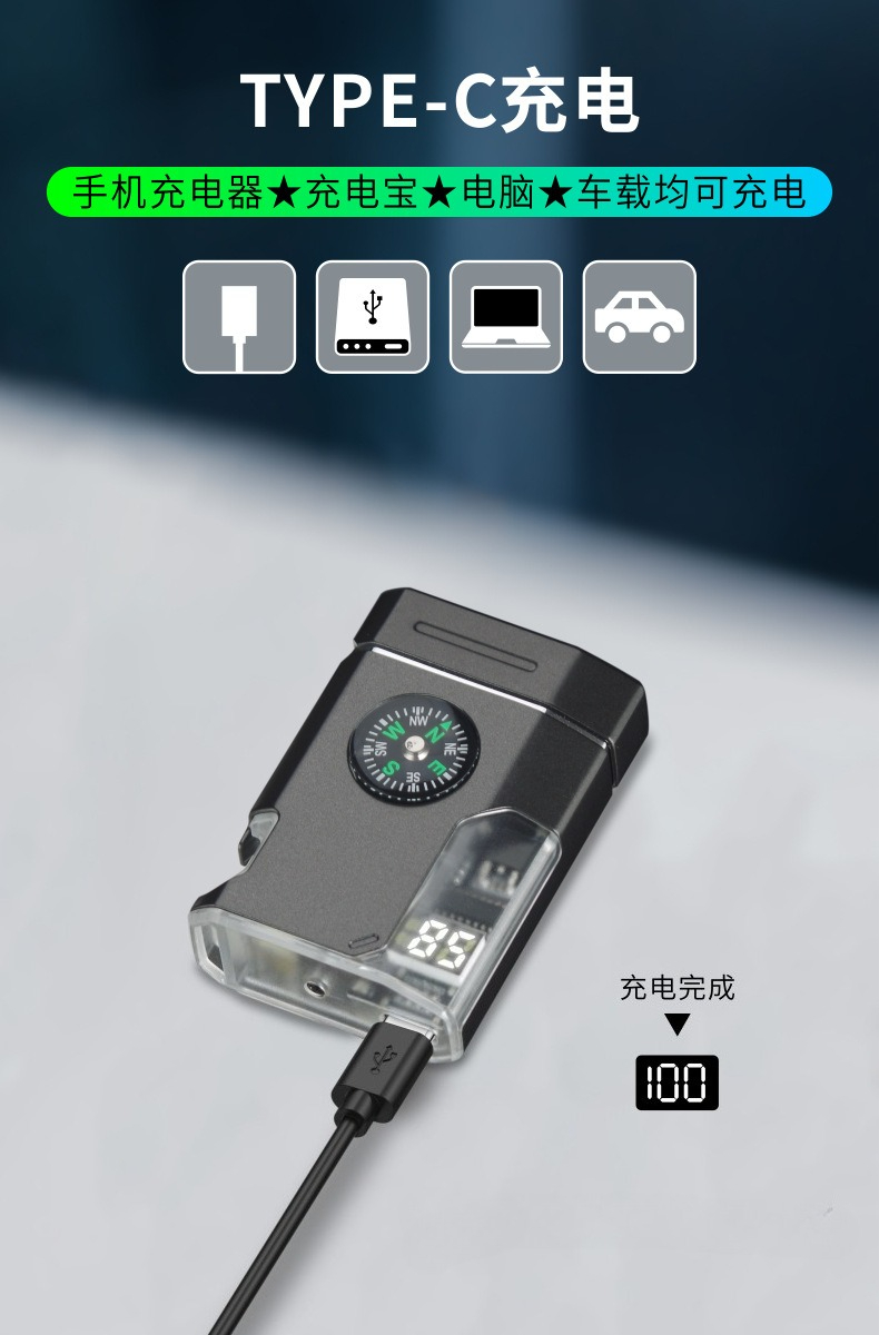 Nuovo accendino a impulsi impe - Fire Starter Waterproof recensione e prezzo