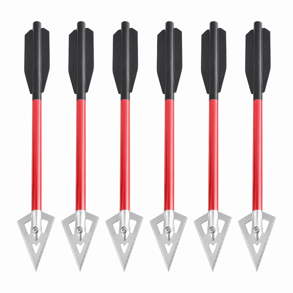 6/12 pz Freccia Corta Balestra - Crossbow Bolt Broadhead recensione e prezzo