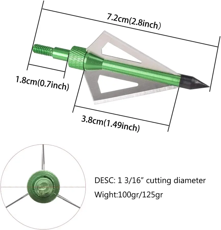 Bulloni per balestra Elong da  - Crossbow Bolt Broadhead recensione e prezzo