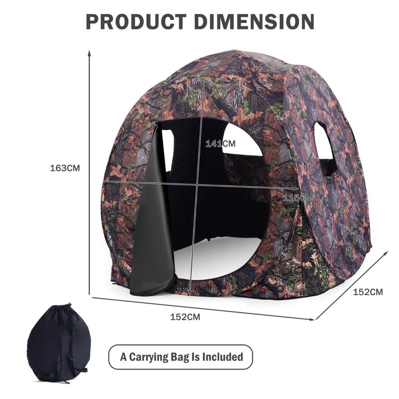 Tenda da Caccia Pop-Up per 3 P - Hunting Outdoor recensione e prezzo