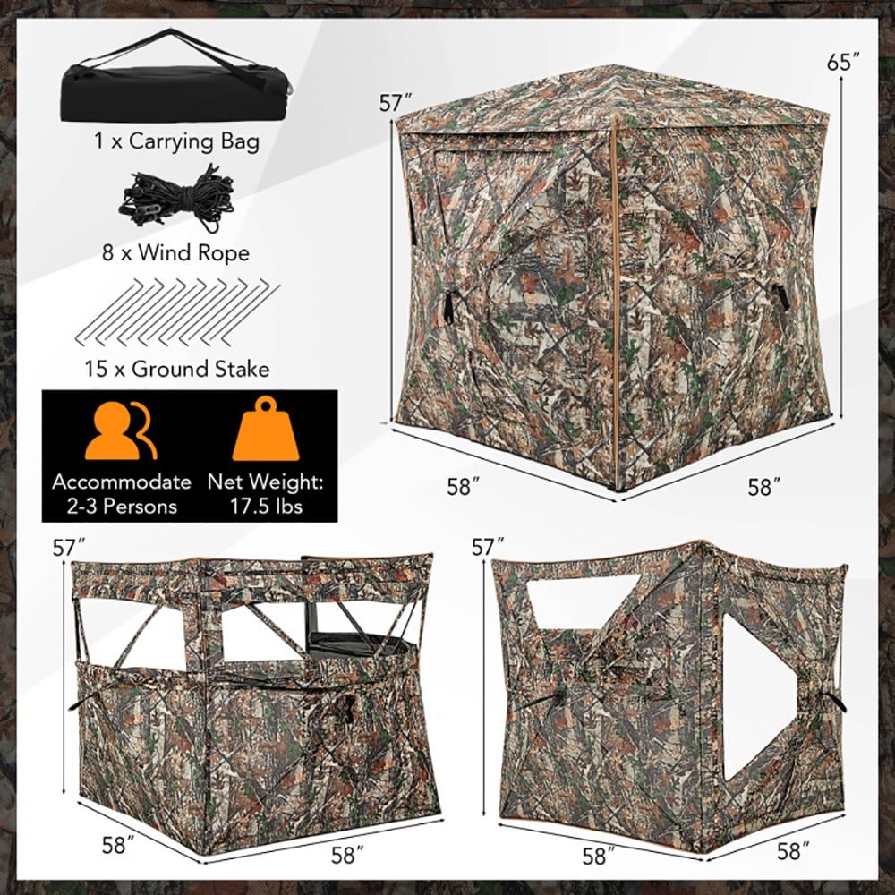 Capanno da Caccia Smontabile 5 - Hunting Outdoor recensione e prezzo