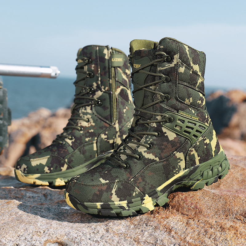 Stivali da esterno da uomo di  - Outdoor Hunting Fabric recensione e prezzo