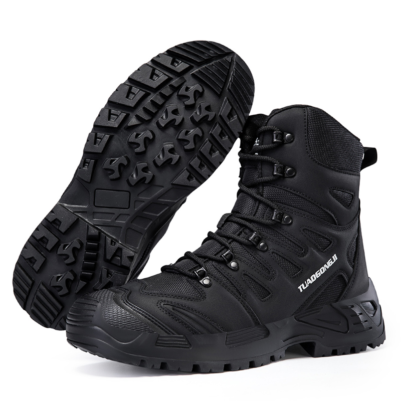 Stivali tattici da trekking al - Outdoor Hunting Fabric recensione e prezzo