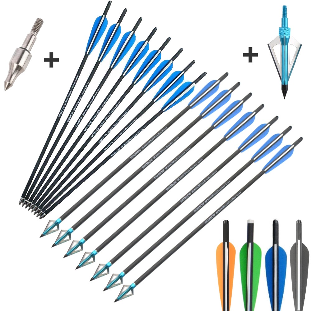 6/12 pezzi 16/17/18/20/21/22 p - Crossbow Bolt Broadhead recensione e prezzo