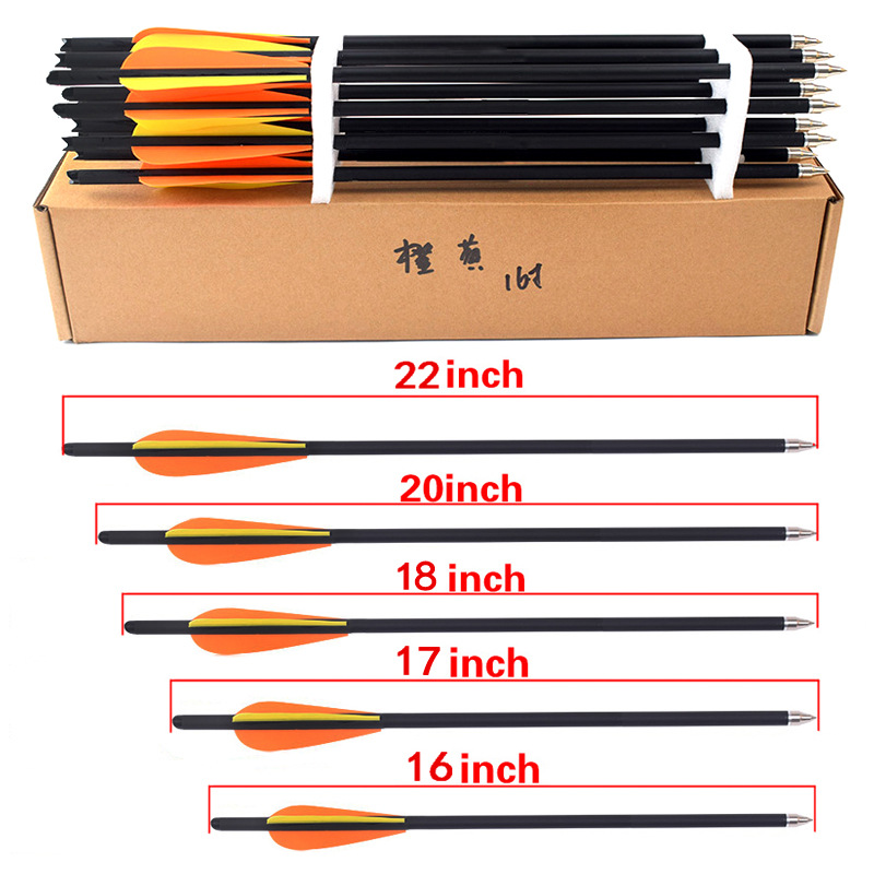 12 pezzi 16/17/18/20/22 pollic - Arrow Carbon Shaft recensione e prezzo