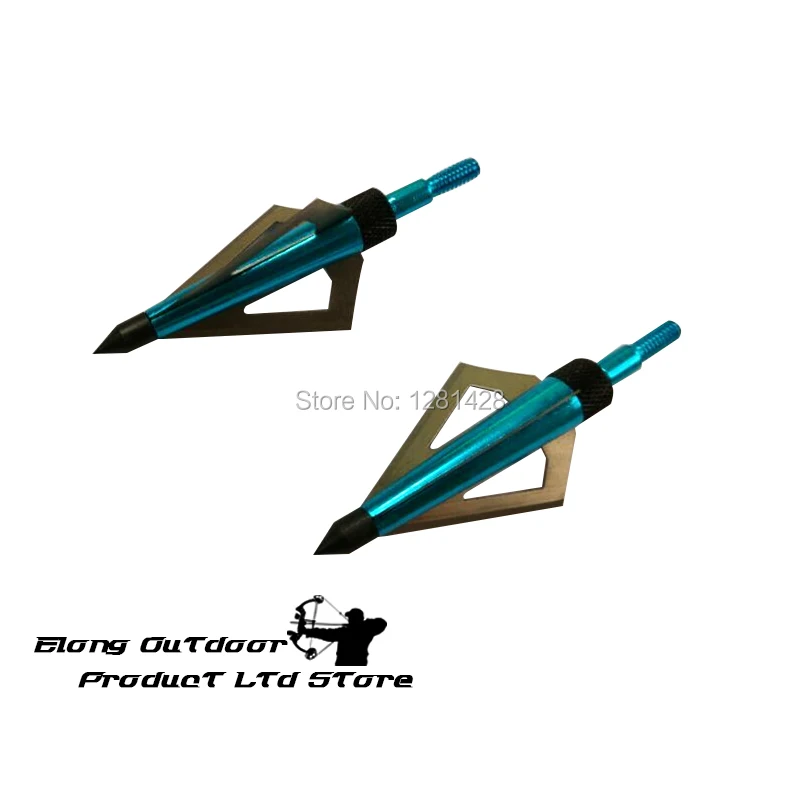 12 pezzi blu 125 grani punta l - Crossbow Bolt Broadhead recensione e prezzo