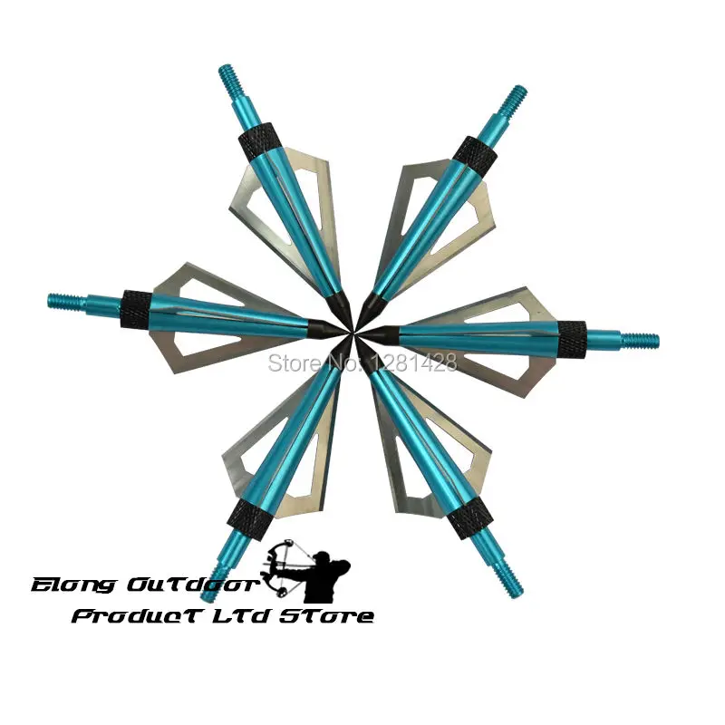 12 pezzi blu 125 grani punta l - Crossbow Bolt Broadhead recensione e prezzo