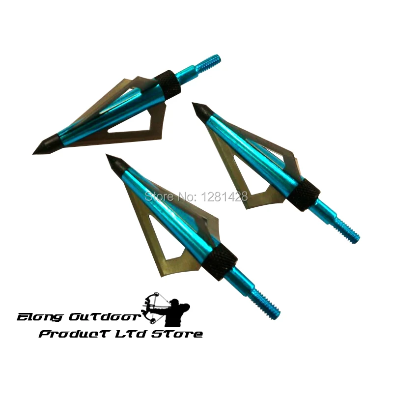 12 pezzi blu 125 grani punta l - Crossbow Bolt Broadhead recensione e prezzo