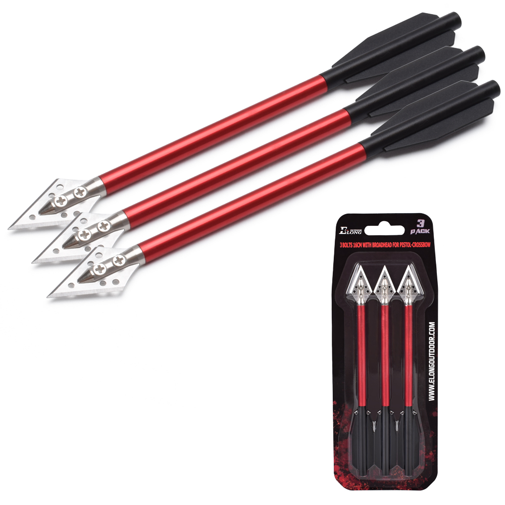 3PCS Bulloni per balestra in a - Crossbow Bolt Broadhead recensione e prezzo