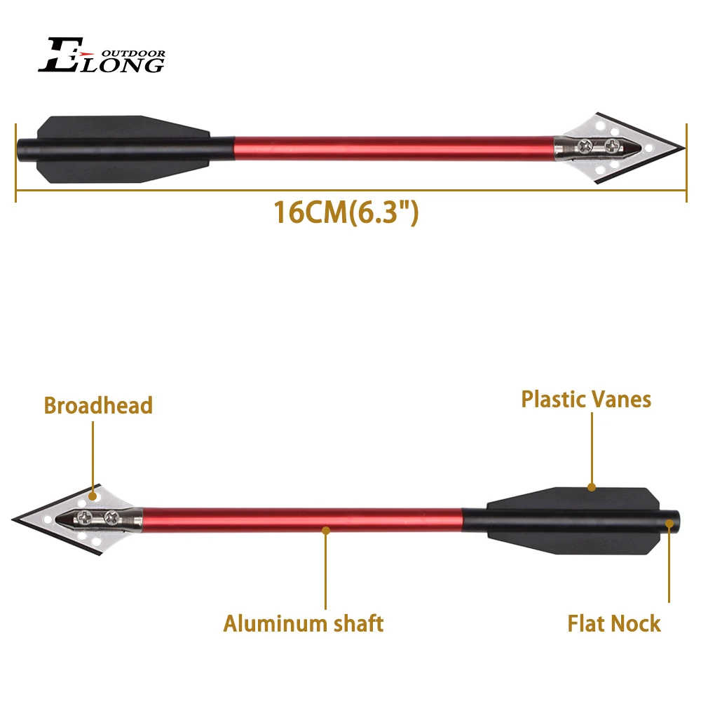 3PCS Bulloni per balestra in a - Crossbow Bolt Broadhead recensione e prezzo